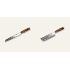AKCE 1+1 Nůž na pečivo Seburo SUBAJA Damascus 195mm + Nakiri nůž Seburo SUBAJA Damascus 175mm