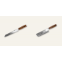 AKCE 1+1 Nůž na pečivo Seburo SUBAJA Damascus 195mm + Nakiri nůž Seburo SUBAJA Damascus 175mm
