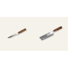 AKCE 1+1 Vykosťovací nůž Seburo SUBAJA Damascus 150mm + Nakiri...