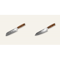 AKCE 1+1 Santoku nůž Seburo SUBAJA Damascus 175mm + Kiritsuke...