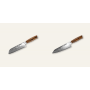 AKCE 1+1 Santoku nůž Seburo SUBAJA Damascus 175mm + Kiritsuke (mistr-šéf, santoku) nůž Seburo SUBAJA Damascus 180mm