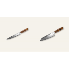 AKCE 1+1 Plátkovací nůž Seburo SUBAJA Damascus 195mm + Kiritsuke...