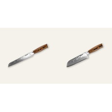 Nůž na pečivo Seburo SUBAJA Damascus 195mm + Santoku nůž Seburo...
