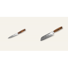 AKCE 1+1 Kuchyňský univerzální nůž Seburo SUBAJA Damascus 130mm...